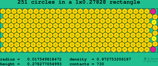 251 circles in a rectangle